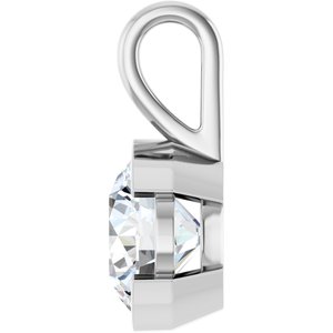 Continuum Sterling Silver 10 mm Round Charm/Pendant Mounting – image 5
