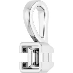 Sterling Silver 3.5x3.5 mm Square Charm/Pendant Mounting – image 4