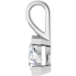 Continuum Sterling Silver 8x5 mm Pear Charm/Pendant Mounting – image 5