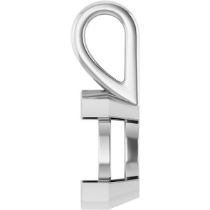 Sterling Silver 10x5 mm Marquise Charm/Pendant Mounting – image 6