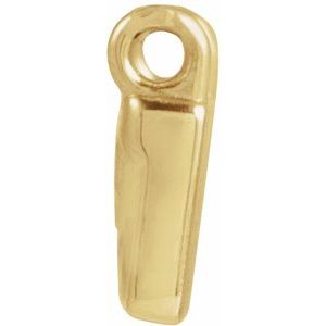 14K Yellow Gold .0075 CT Lab-Grown Diamond Creation of Adam Necklace Center