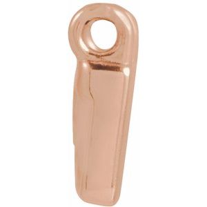 14K Rose Gold .0075 CT Lab-Grown Diamond Creation of Adam Necklace Center