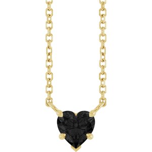 Heart Solitaire Necklace