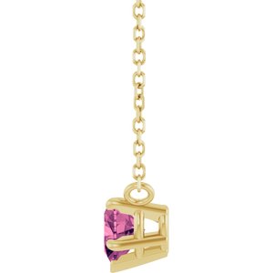 Heart Solitaire Necklace