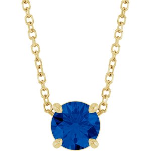 Solitaire Slide Necklace or Pendant