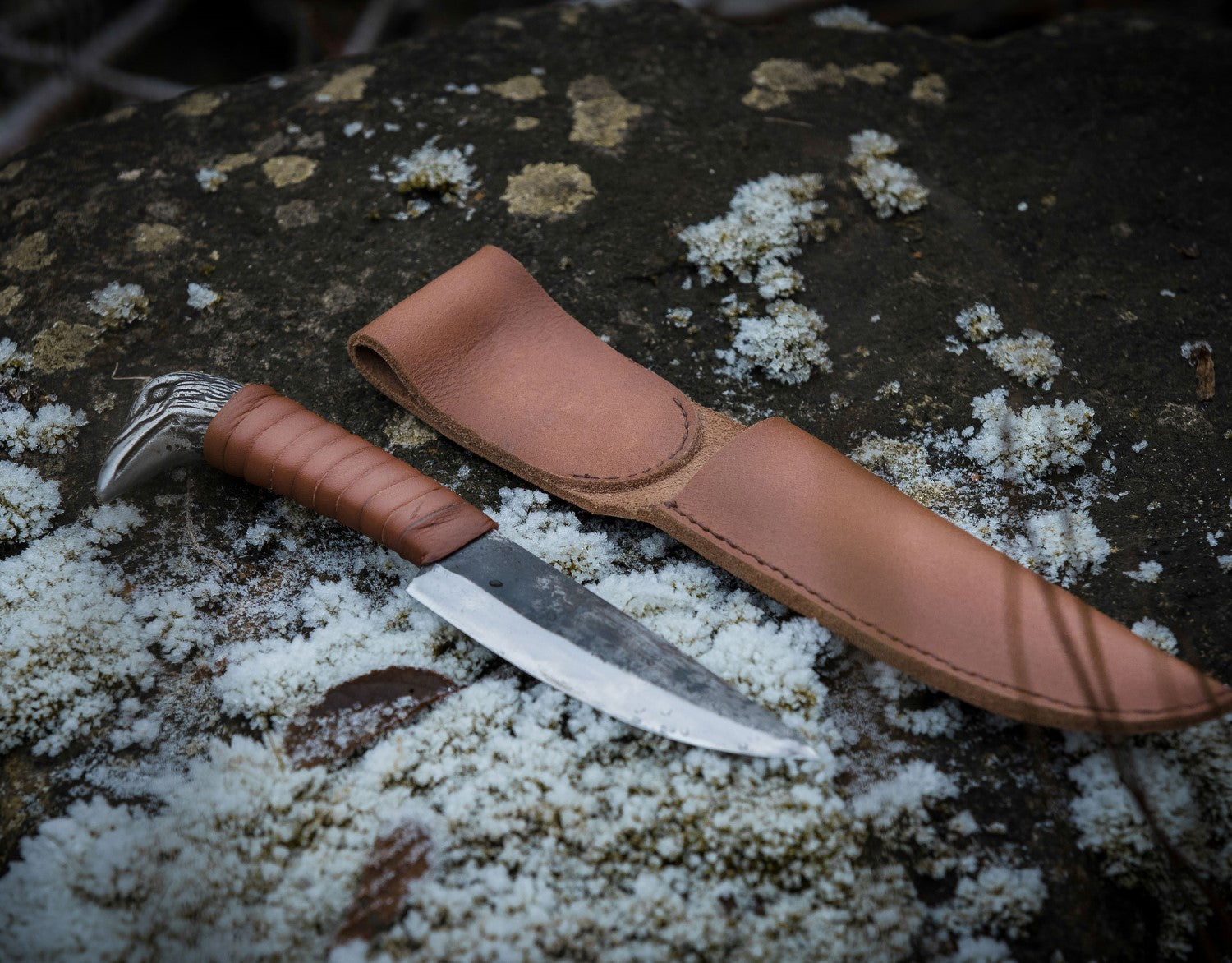 Viking Raven Knife – 5.5" Carbon Steel Blade