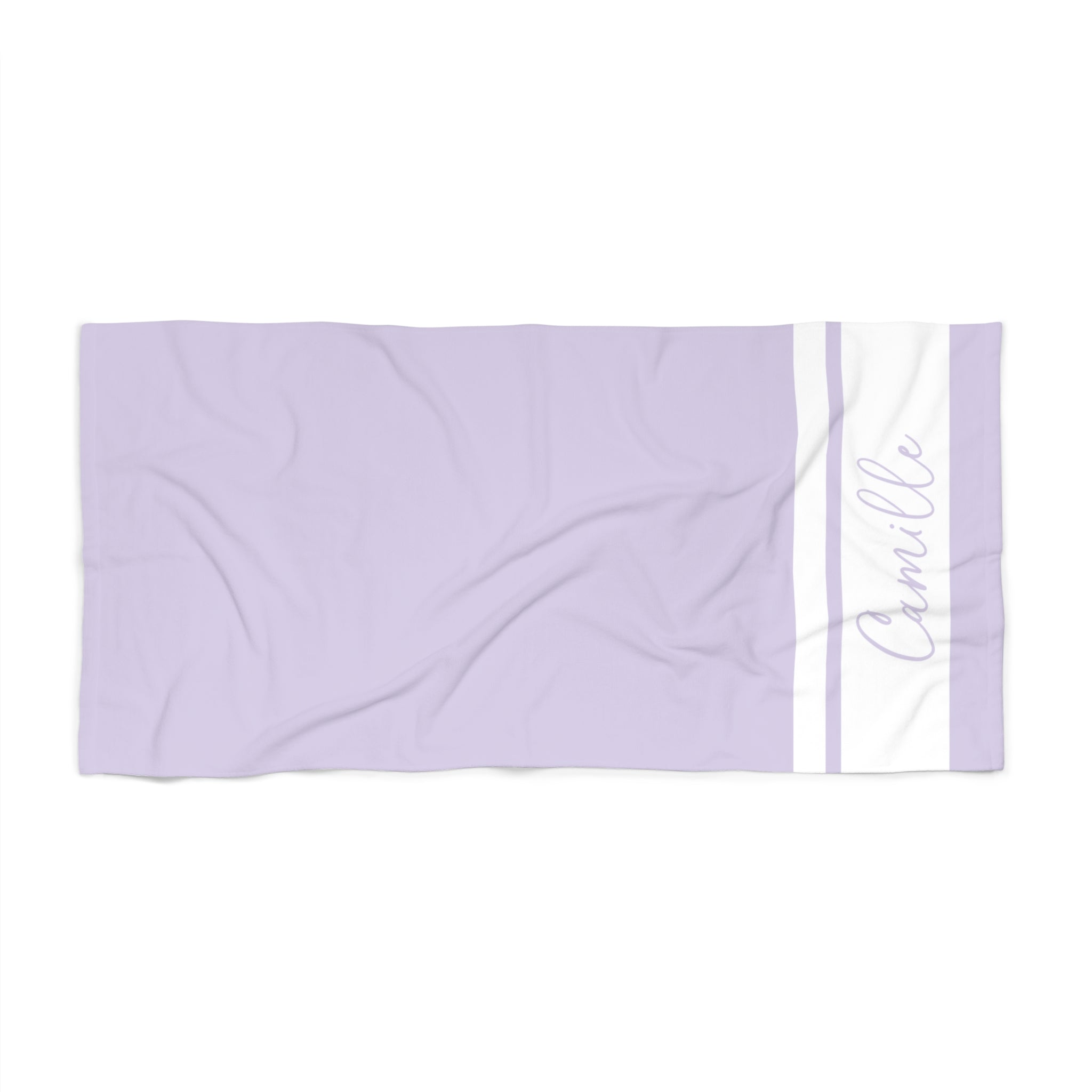 Custom Solid Beach Towel