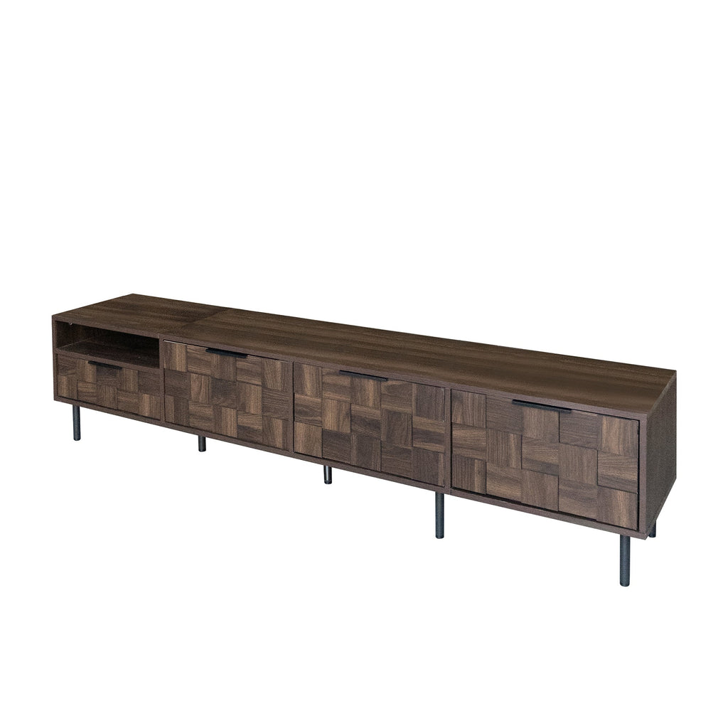 78 ' Mid Century Modern TV Stand for 65+ Inch TVs, TV Console with Storage Cabinets for Living Room, Entertainment Center Storage