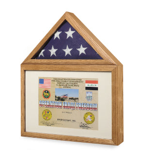 Flag Medal Display case, Flag and Medal Shadowcase..