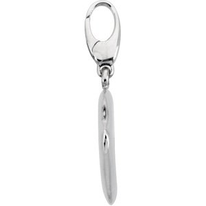 14K White Gold Sunfish Charm/Pendant – image 2