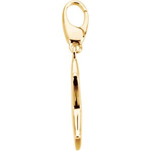 14K Yellow Gold Starfish Charm/Pendant – image 2