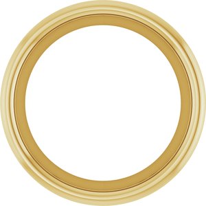 14K Yellow Gold 2.75 mm Round Low Bezel Setting