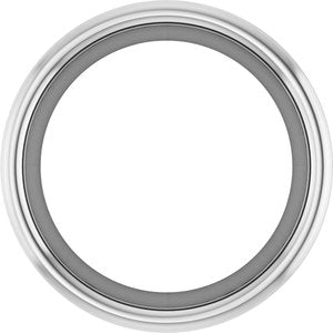 Platinum 2.75 mm Round Low Bezel Setting