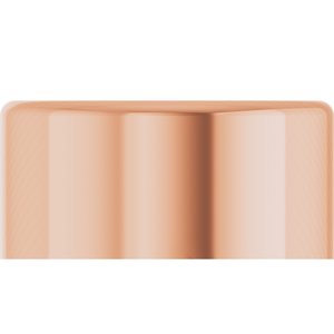 18K Rose Gold 2.25 mm Round Low Bezel Setting