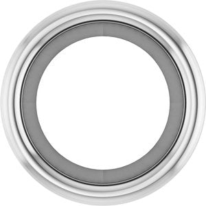 18K White Gold 1.75 mm Round Low Bezel Setting