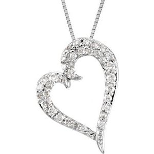 Accented Heart Necklace