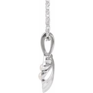 Pearl Shell Family Charm/Pendant