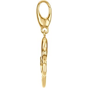 14K Yellow Gold Octopus Charm/Pendant – image 2