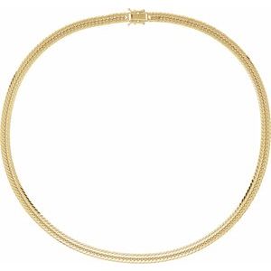 6.2 mm Diamond-Cut Curb Chain