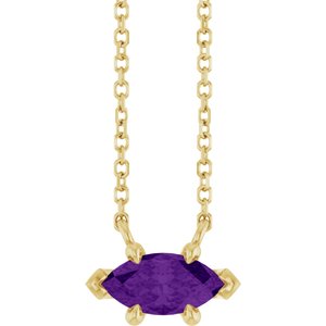 Solitaire Necklace