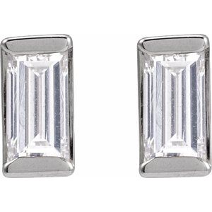 14K White Gold 1/4 CTW Natural Diamond Stud Earrings – image 2