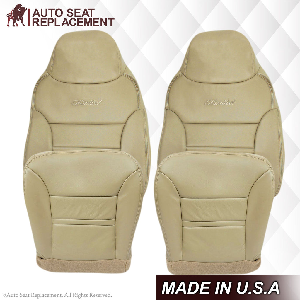 2000-2001 Ford Excursion Seat Cover in Tan: Choose From Variation