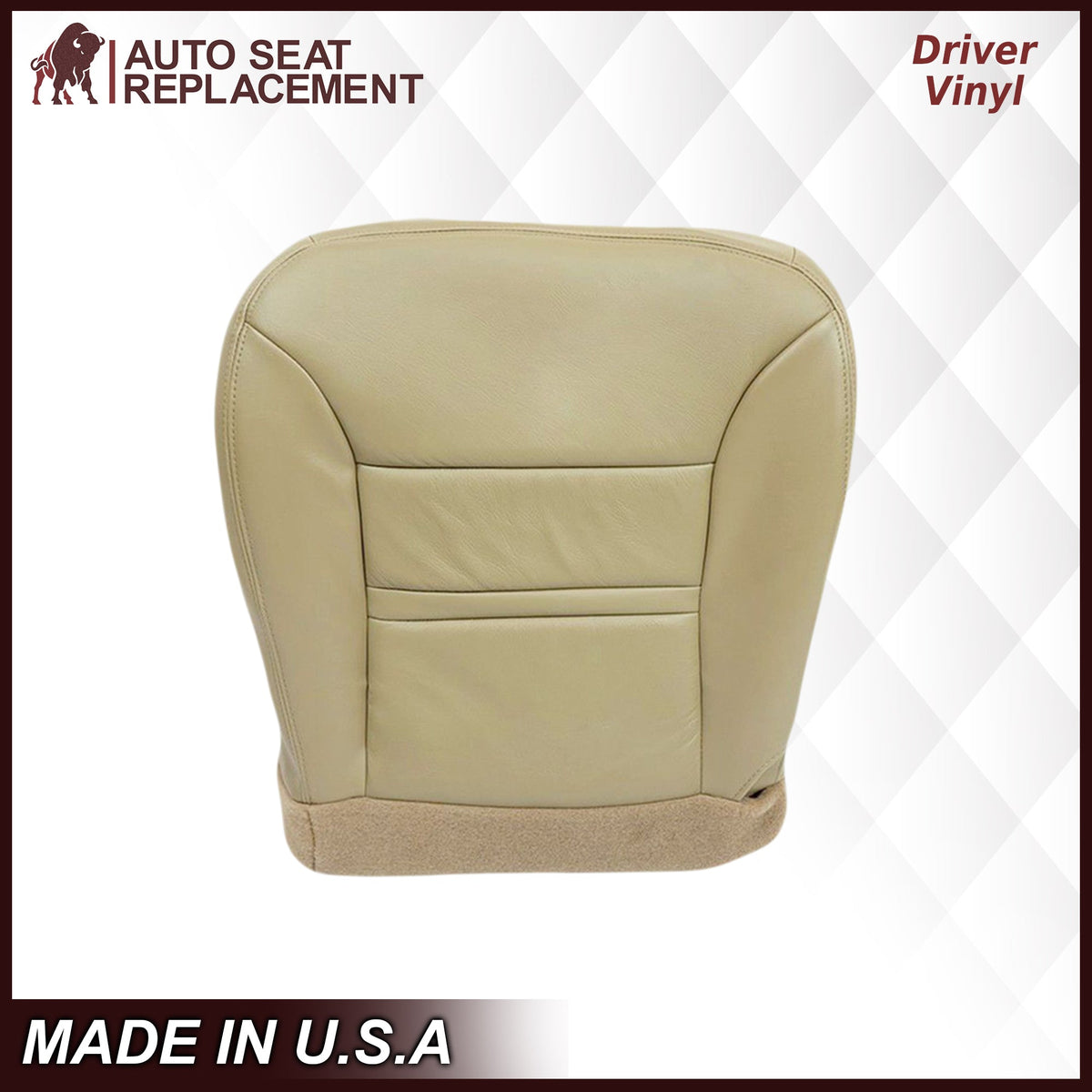 2000-2001 Ford Excursion Seat Cover in Tan: Choose From Variation