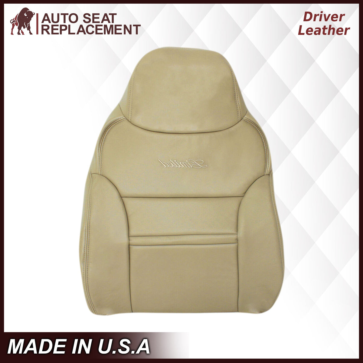 2000-2001 Ford Excursion Seat Cover in Tan: Choose From Variation