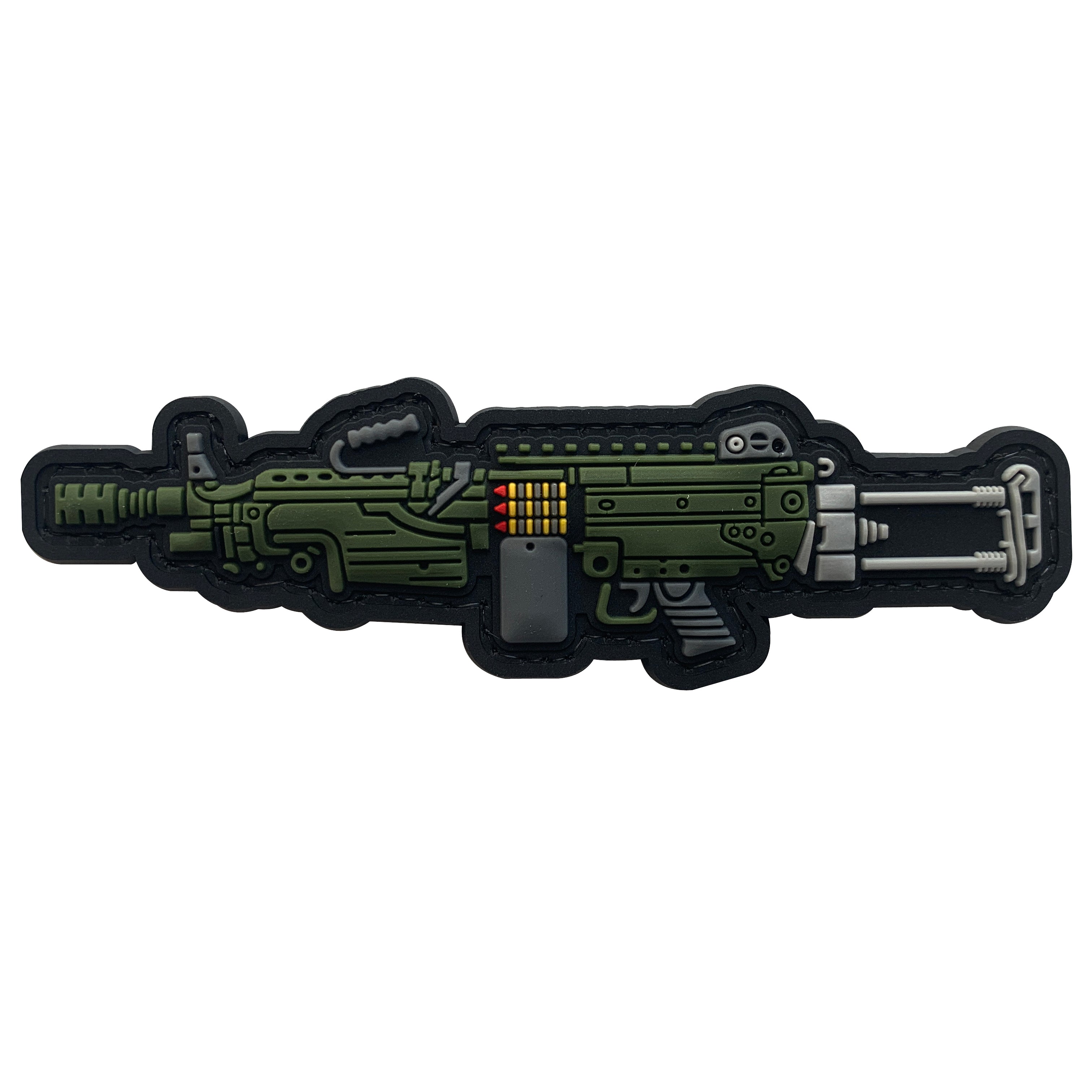 3D Gun PVC Patch - M249