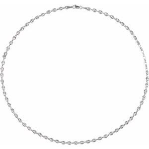3.8 mm Hollow Puffed Anchor Chain