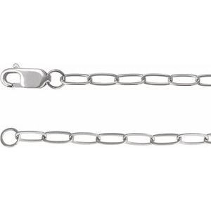 14K White Gold Accented Cross Charm 7" Bracelet Mounting – image 2