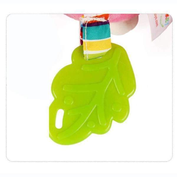 Soft Stroller Hanging Toys – Animal Plush Rattle for Babies
