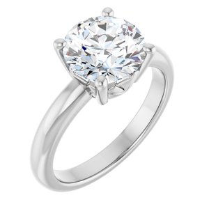 Platinum 8.8 mm Round Ring Mounting