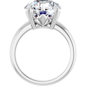 Continuum Sterling Silver 12 mm Round Ring Mounting – image 3