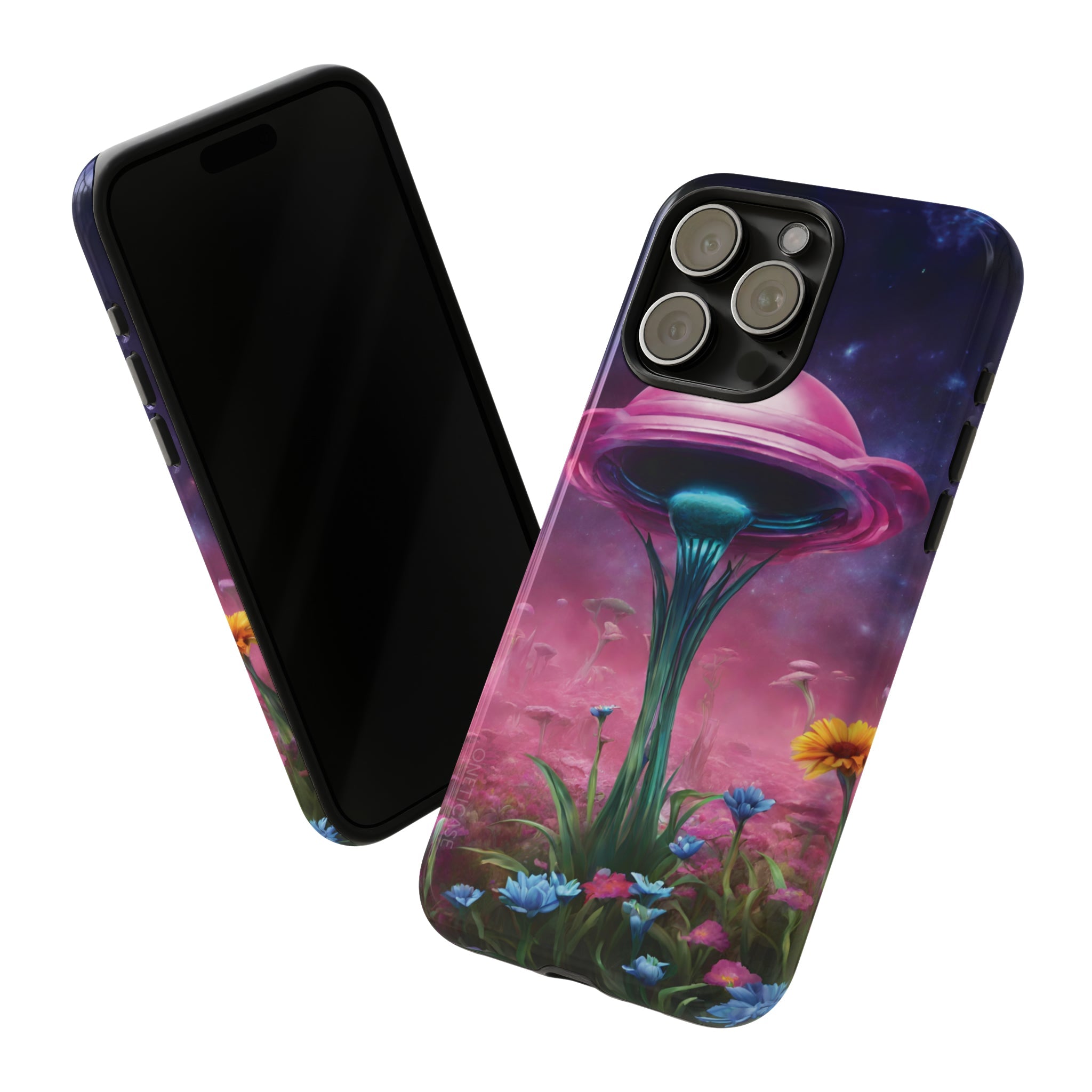 Galactic Floral Fusion Tough Cases