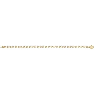 14K Yellow Gold 4.7x3.3 mm Pear Line 7" Bracelet Mounting – image 4