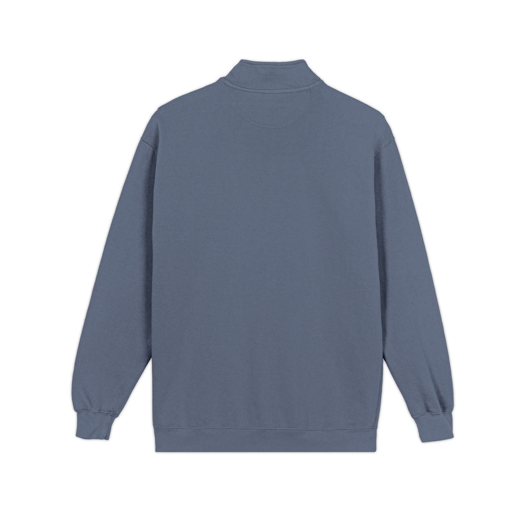 Faith Based Patch Quarter-Zip Sweatshirt | Let Me Tell You About My Jesus