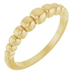 Geometric Domed Ring