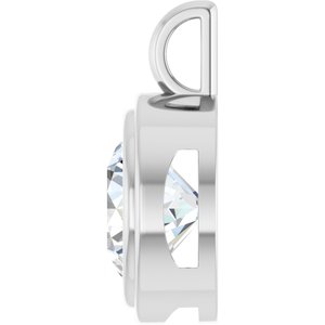 Sterling Silver 13 mm Round Charm/Pendant Mounting – image 5