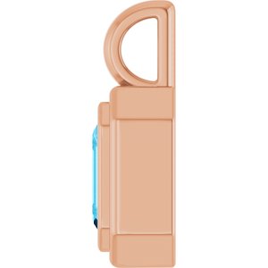 14K Rose Gold Natural Aquamarine Charm/Pendant – image 3