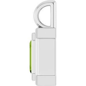 Sterling Silver Natural Peridot Charm/Pendant – image 3