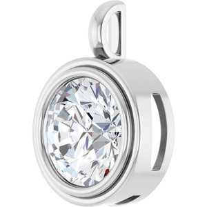 Continuum Sterling Silver 15 mm Round Charm/Pendant Mounting – image 3