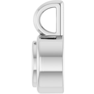 Continuum Sterling Silver 4x3 mm Oval Charm/Pendant Mounting – image 6
