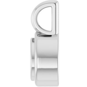 Continuum Sterling Silver 4x3 mm Pear Charm/Pendant Mounting – image 6