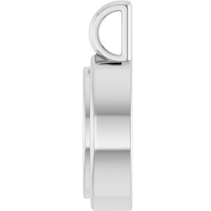 18K X1 White Gold 9x4.5 mm Marquise Charm/Pendant Mounting – image 6