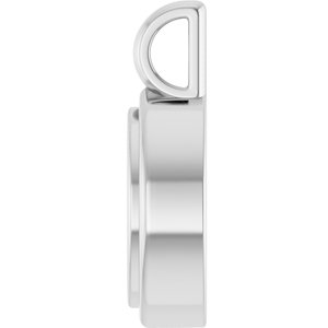 Platinum 8x4 mm Marquise Charm/Pendant Mounting – image 6