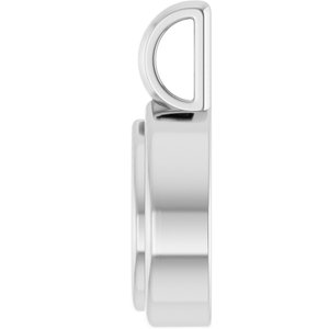 Sterling Silver 8x6 mm Pear Charm/Pendant Mounting – image 6