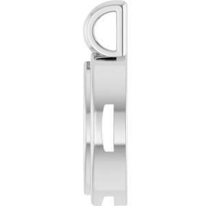 10K X1 White Gold 10.5x5.5 mm Marquise Charm/Pendant Mounting – image 6