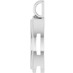 Platinum 15x7 mm Marquise Charm/Pendant Mounting – image 6