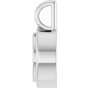 14K X1 White Gold 6x3.5 mm Marquise Charm/Pendant Mounting – image 6